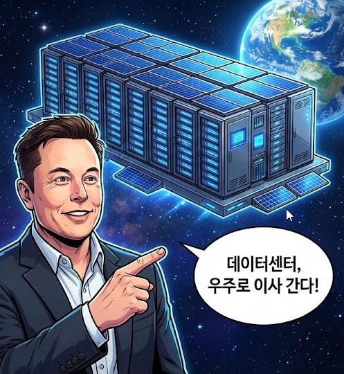 우주 데이터센터 일론머스크
