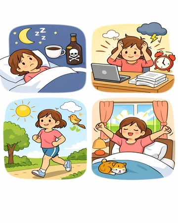 불면증 원인과 수면 리듬 회복 생활 관리 방법8