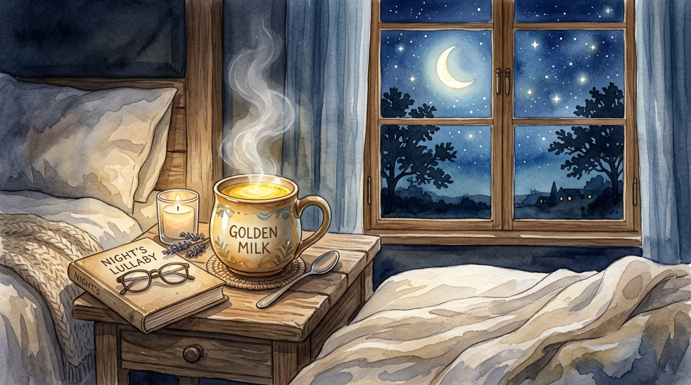 수면과 골든 밀크