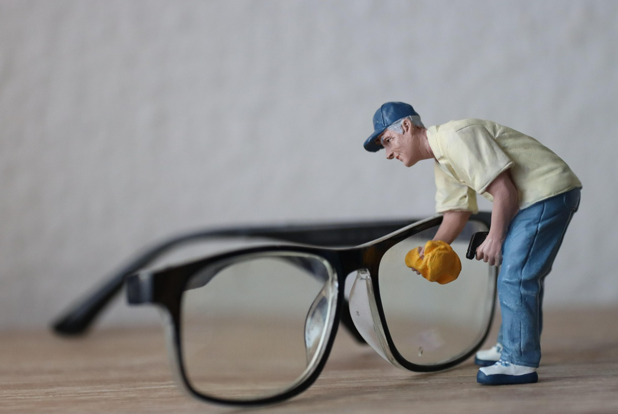 안경관리 관련 이미지