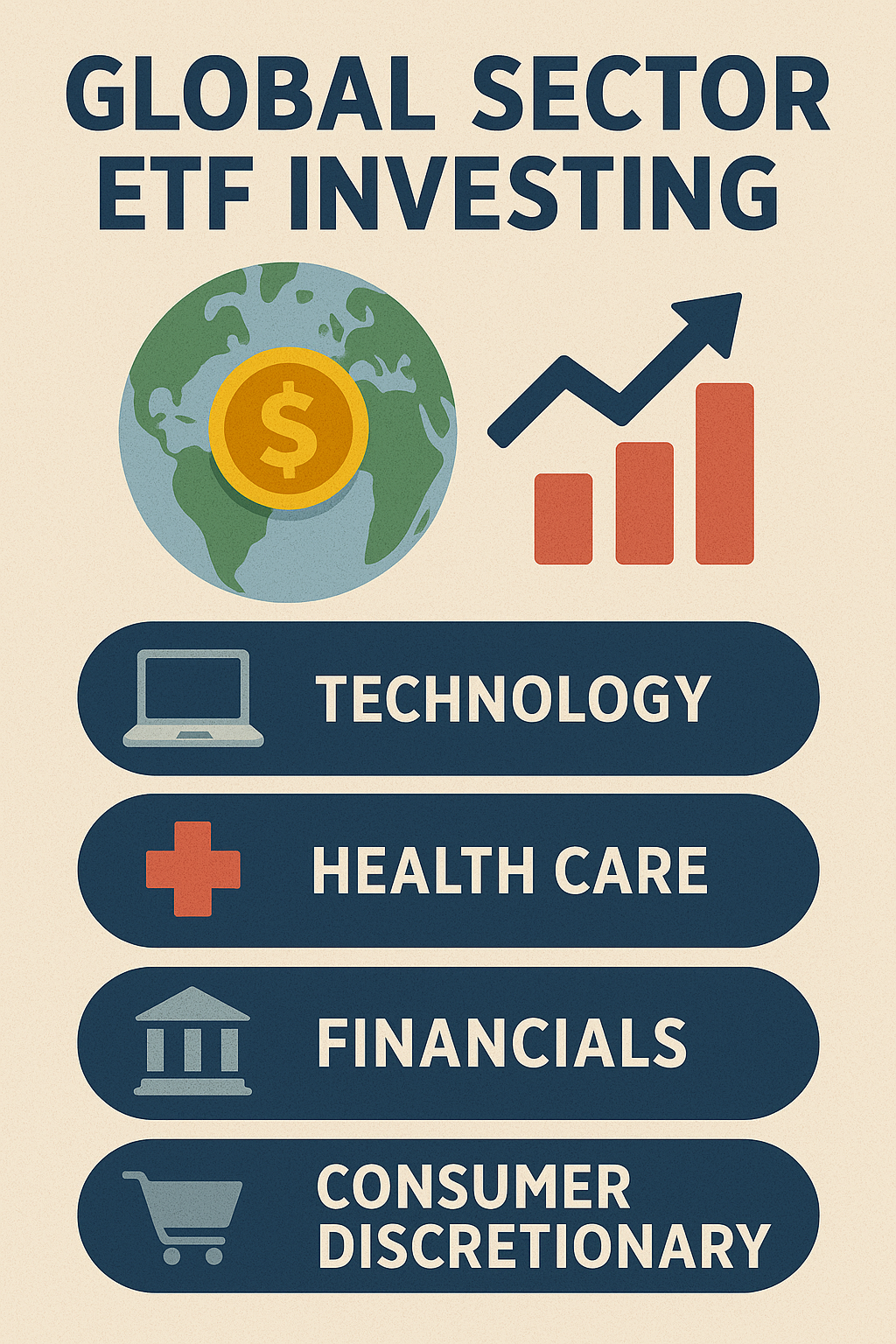 글로벌 섹터 ETF 투자 이미지