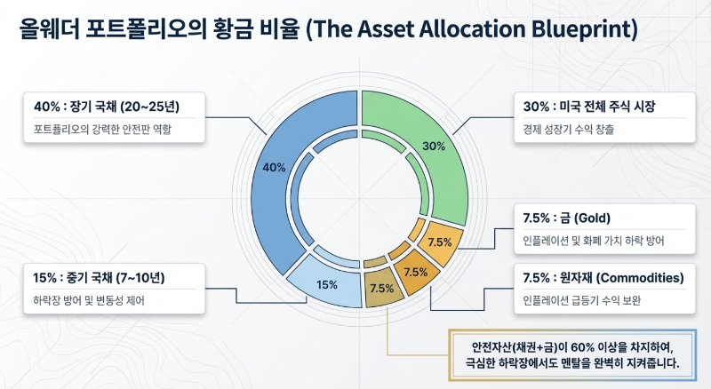 올웨더 포트폴리오 역시 몇 가지 단점이 존재하며, 이를 보완하는 노력이 필요합니다.
