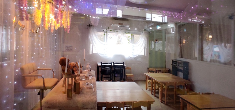 아가자기하게 꾸며진 파티룸