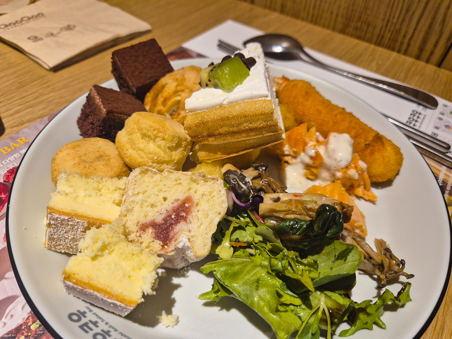 쿠우쿠우 운정점 뷔페 플레이팅 2