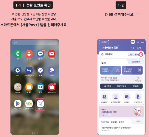 손목닥터9988 포인트 전환 신청 (출처 : 손목닥터9988)