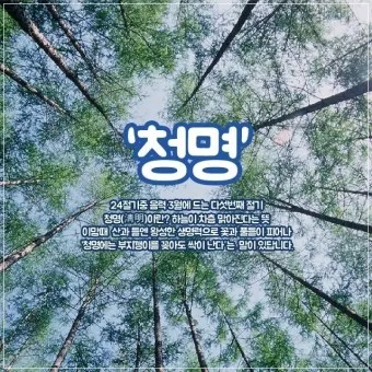 청명하다 뜻 의미 유래_3