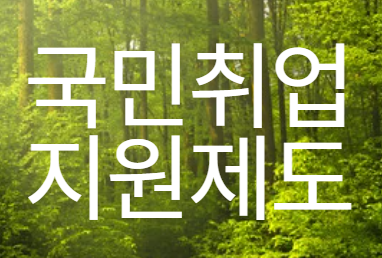 국민취업지원제도 이미지