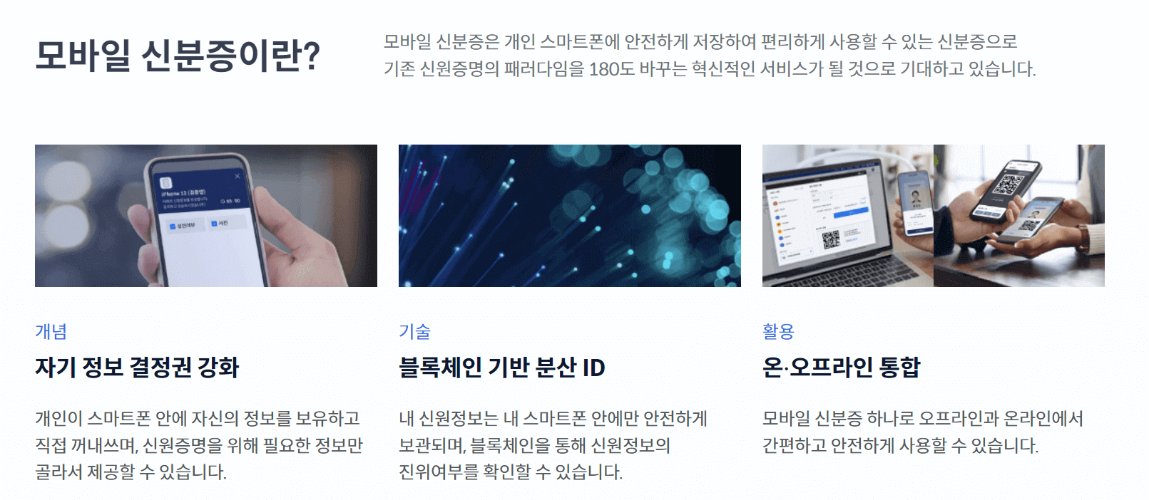 모바일신분증 발급방법,