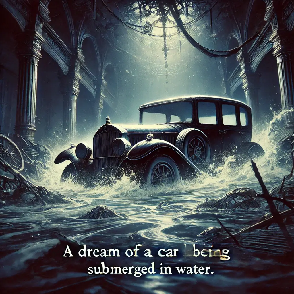차가 물에 잠기는 꿈