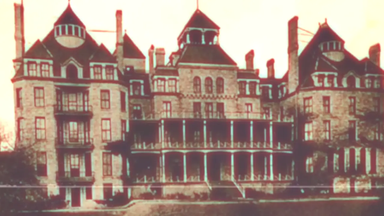 불 타기 전의 과거 모습 - 미국에서 가장 많은 유령이 출몰하는 호텔