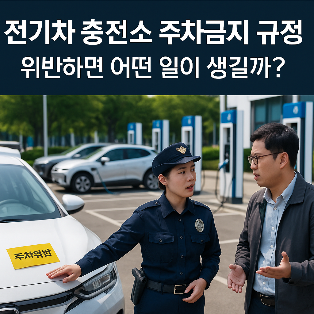 전기차 충전소 주차금지 규정