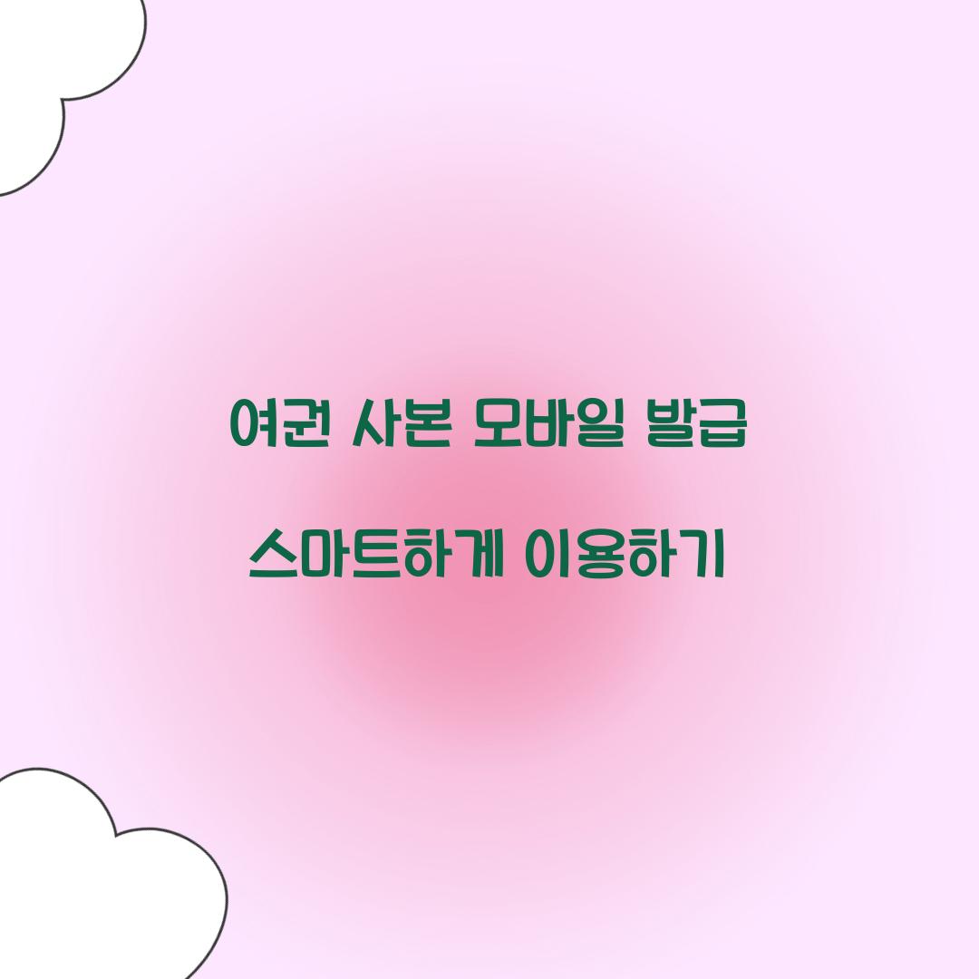 여권 사본 모바일 발급