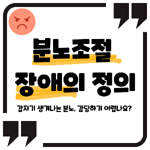 분노 조절 장애