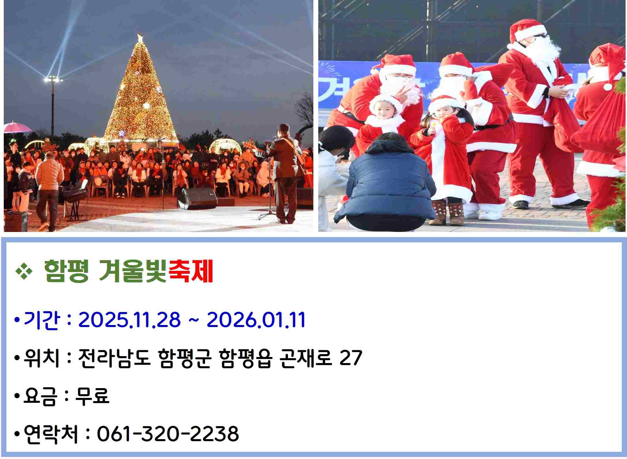 함평 겨울빛축제