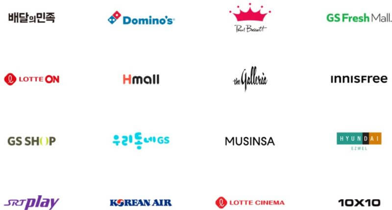 애플페이 사용가능 앱, 웹사이트