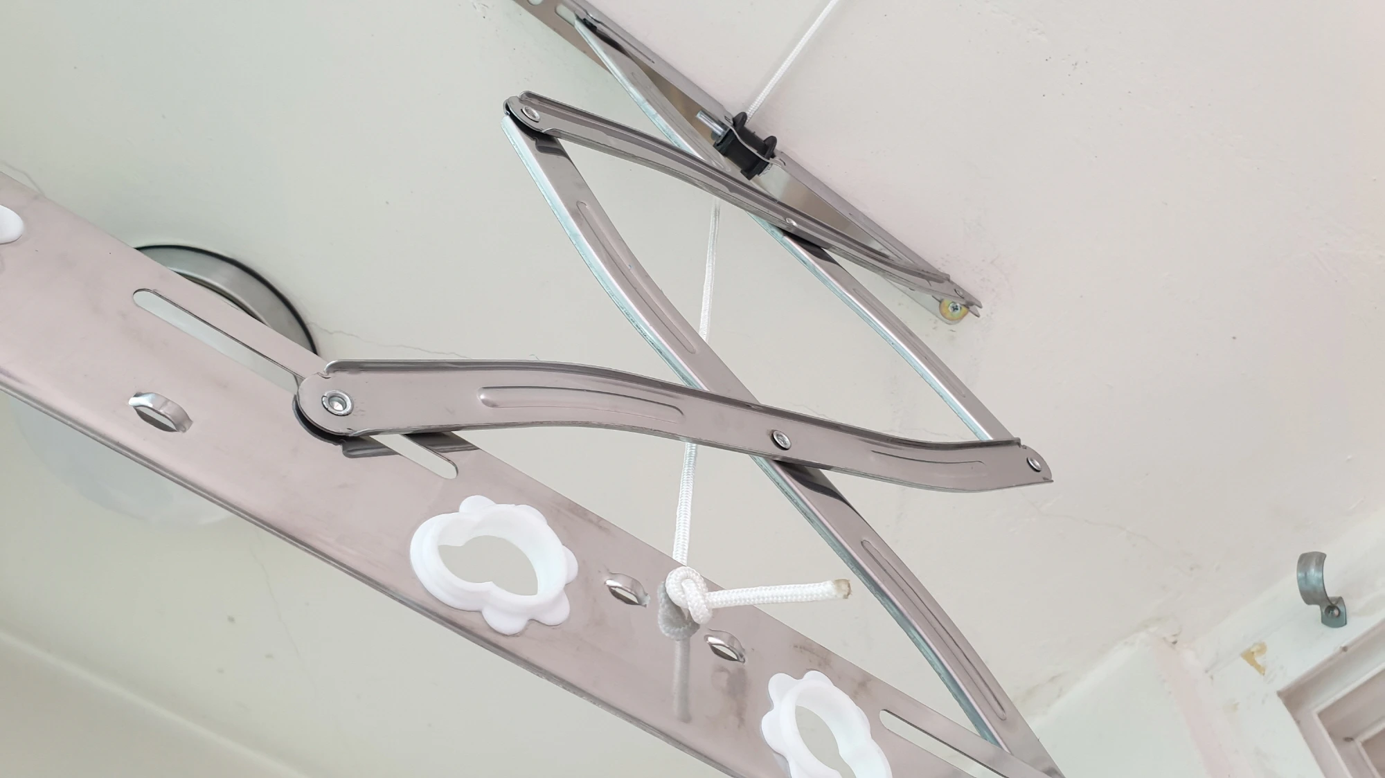 건조대 줄 모습