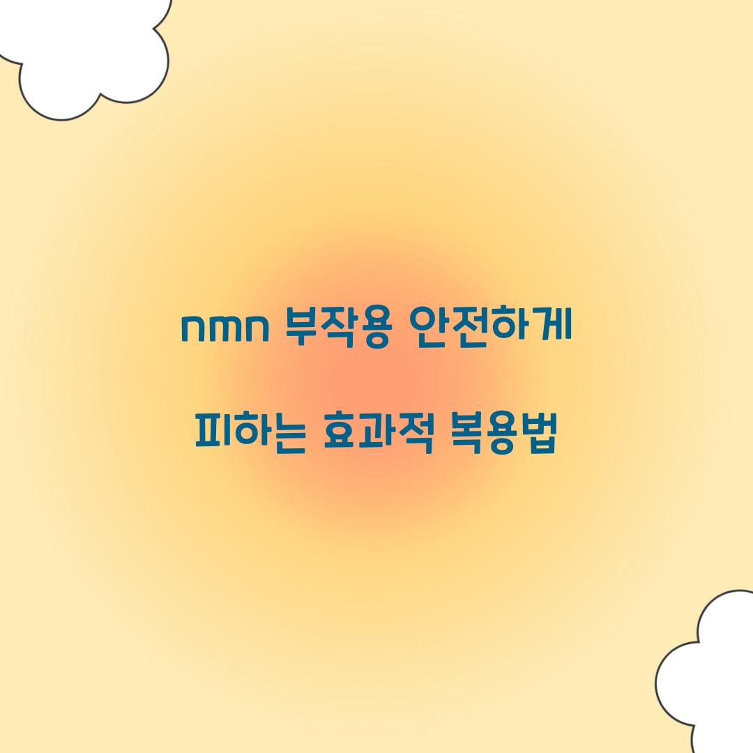 nmn 부작용