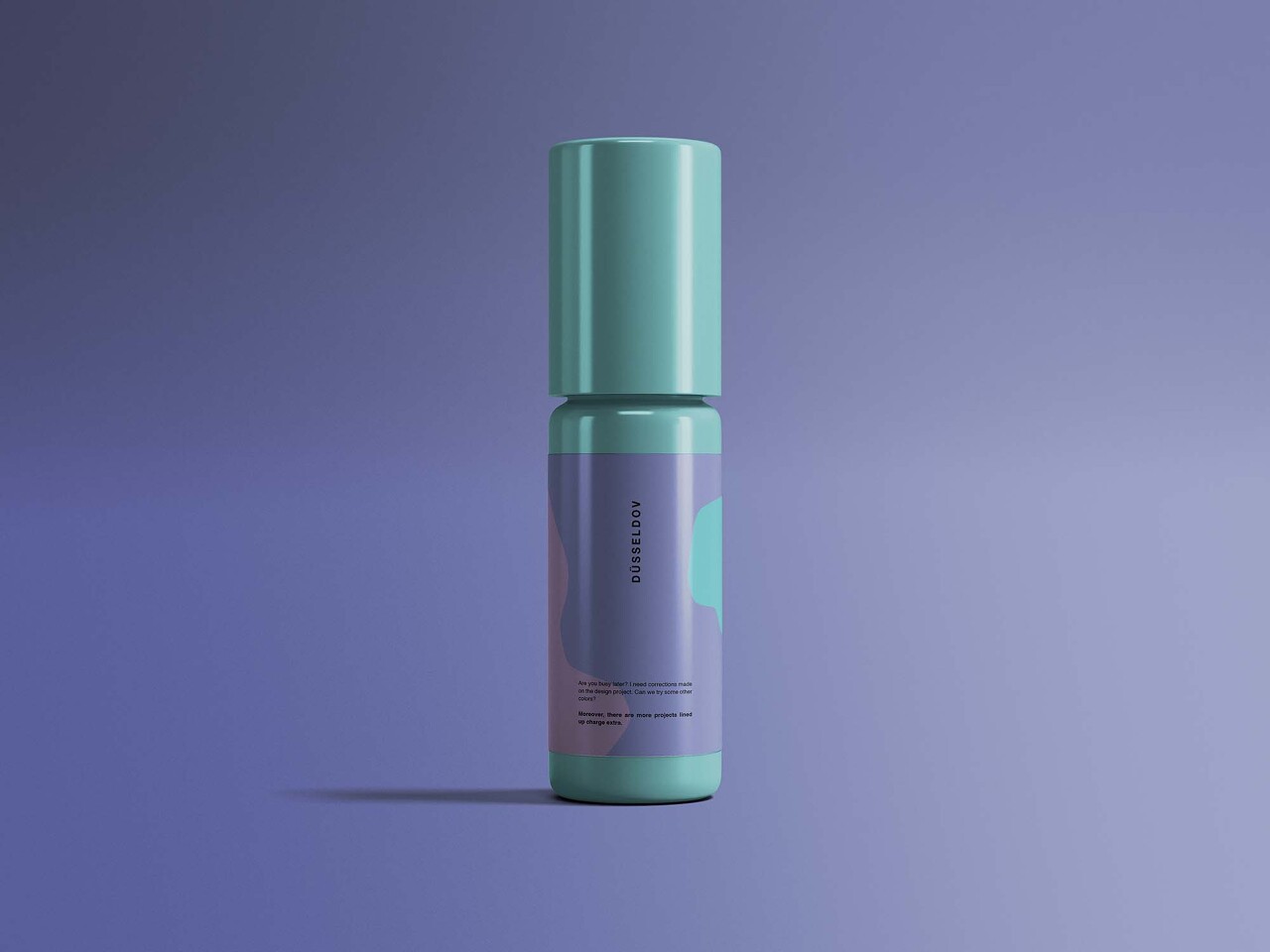 Multipurpose Mini Bottle Mockup(다목적 미니 보틀 목업)