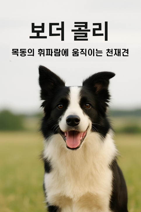 영국의 보더 콜리 이미지 – 목동의 휘파람에 움직이는 천재견