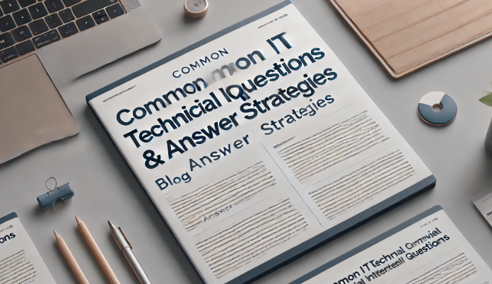 IT 면접에서 자주 나오는 질문 과 답변