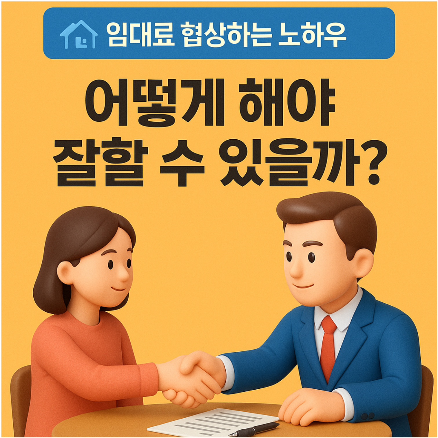 임대료 협상하는 노하우, 어떻게 해야 잘할 수 있을까?