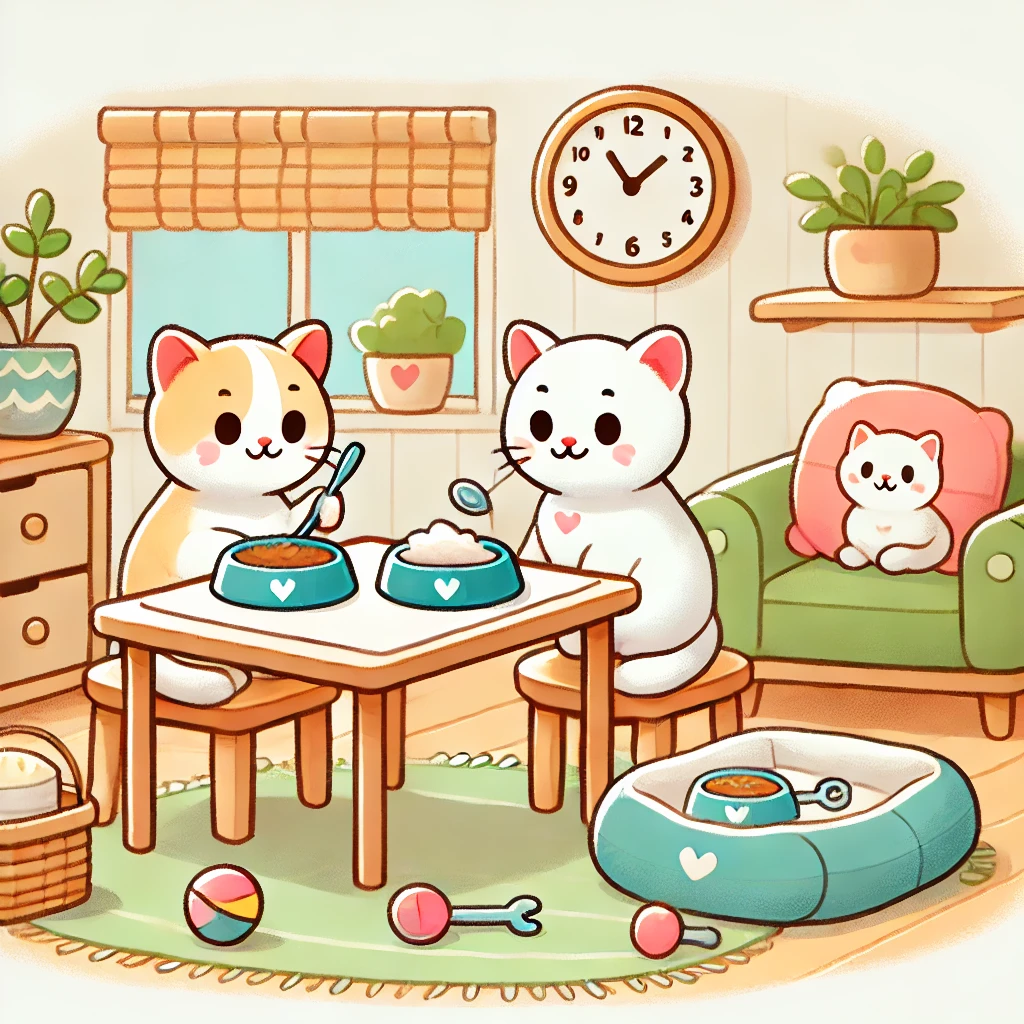 반려묘 키우기 고양이 식사 시간, 어떻게 설정할까 - 고양이 식사 시간 설정 시 고려할 점
