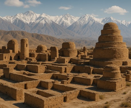 박트리아 문명, 남아있는 생활 터전의 모습