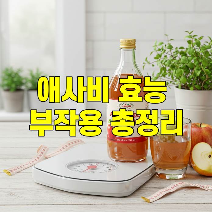 애사비 효능 부작용 총정리