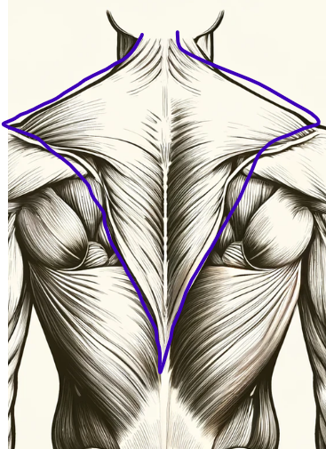마름모모양근육 어깨