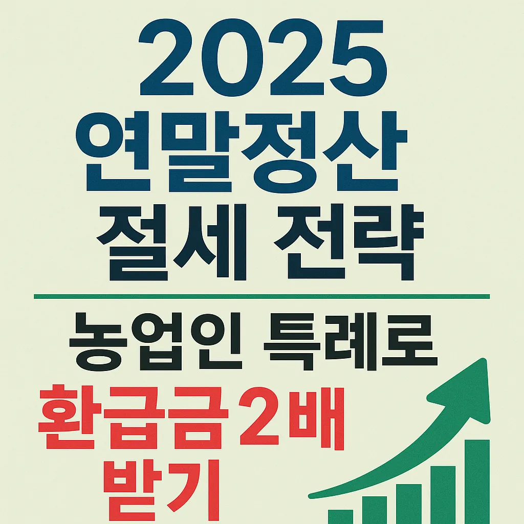 2025 연말정산 절세 완전 가이드