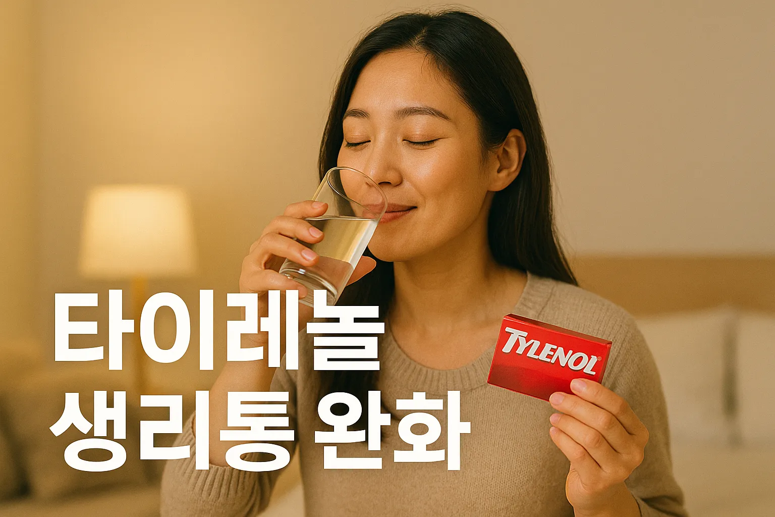 타이레놀 효능 생리통 완화 효과