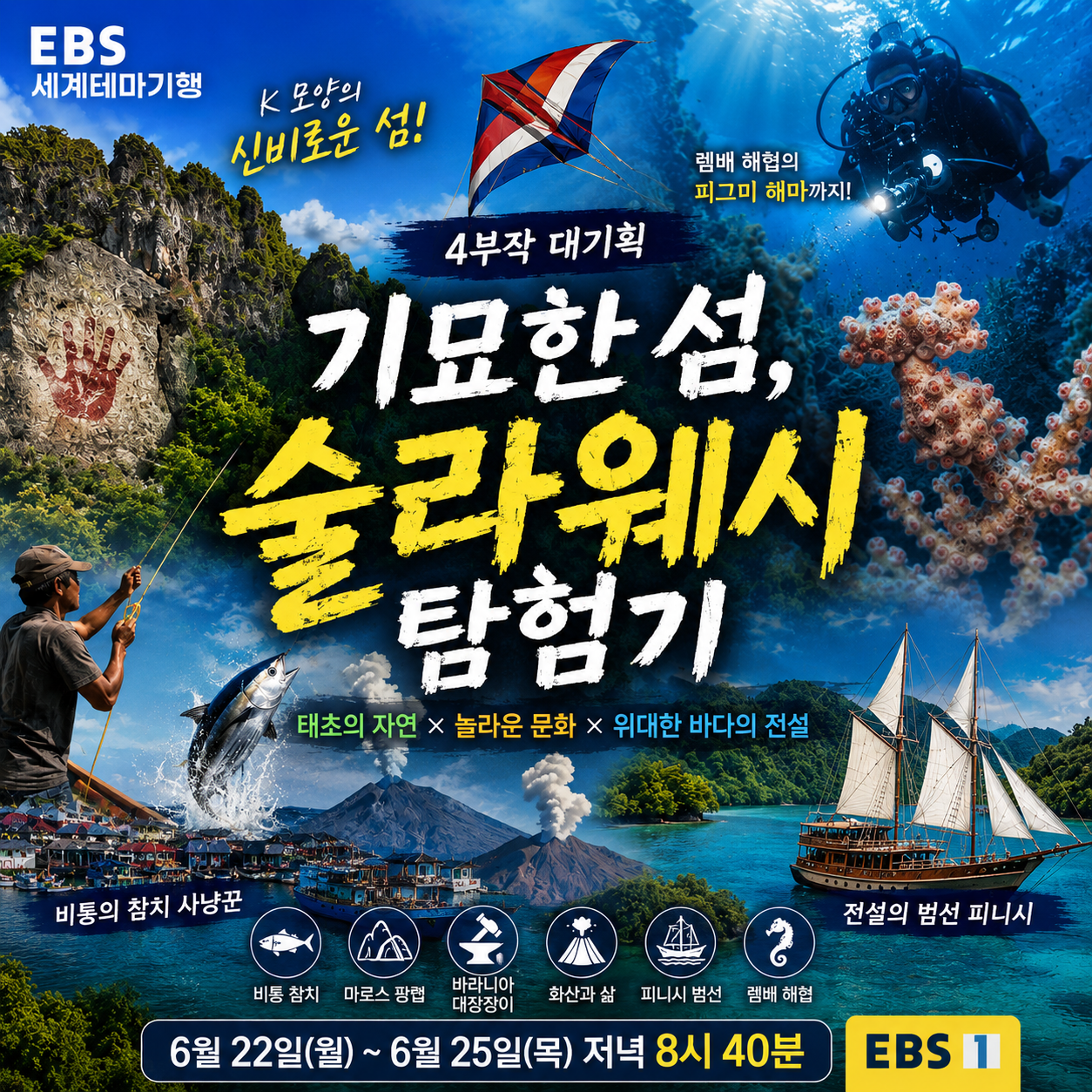 EBS 세계테마기행 6월 22~25일 방송 정보