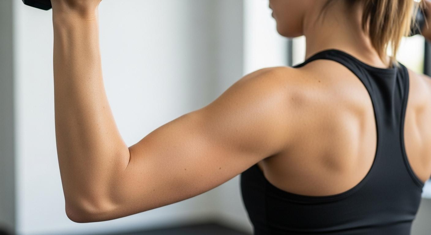 처진 팔뚝살 운동 후기