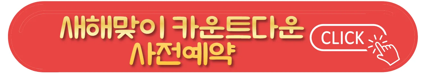 DDP 겨울축제 일정 및 DDP 새해맞이 카운트다운 예약