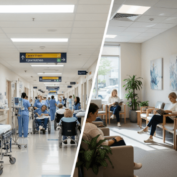 대학병원 vs 전문검진센터2