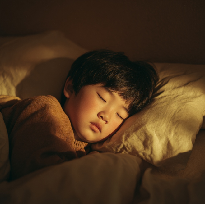 회복하고있는 어린이