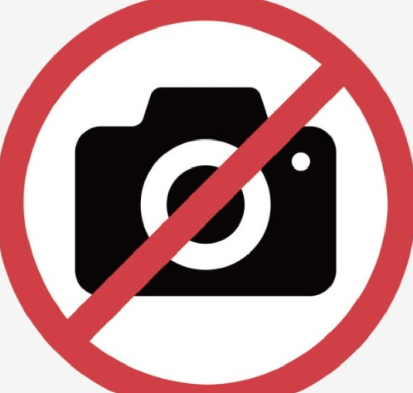 촬영금지 포스터