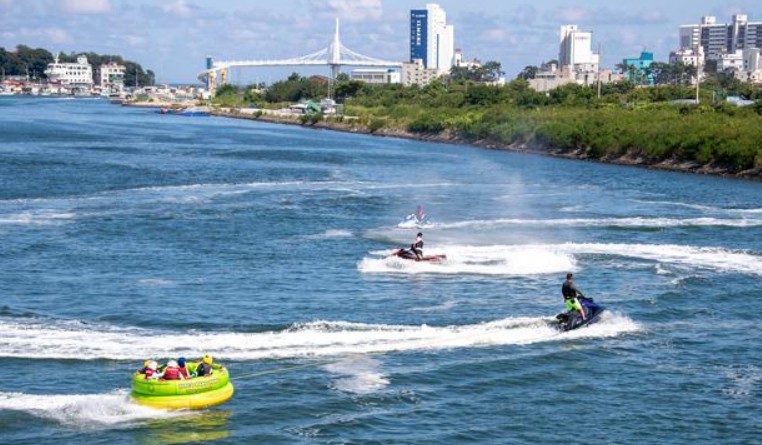 울산 진하해수욕장