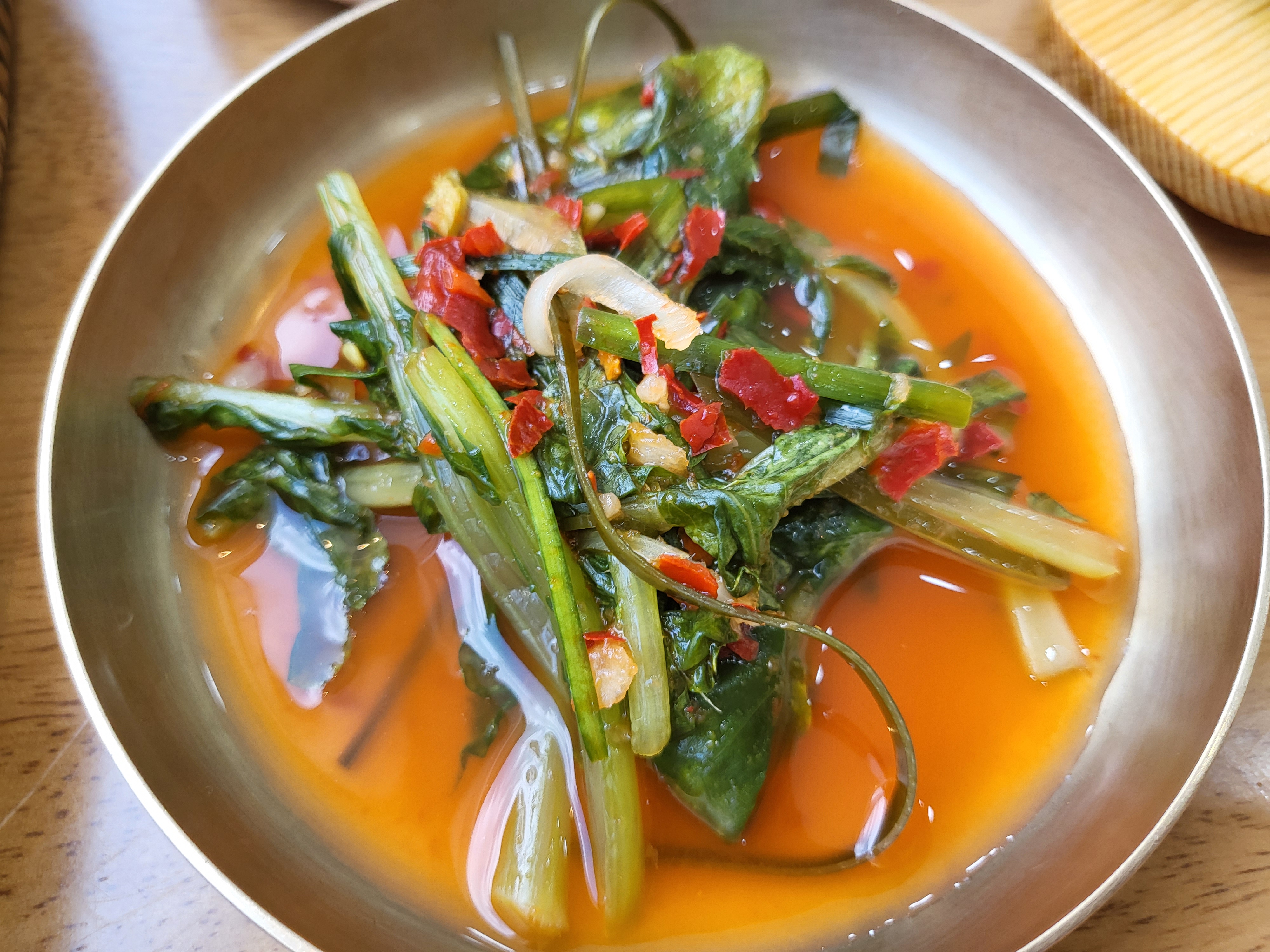 소쿠리밥상 - 열무김치