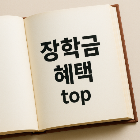 장학금 혜택 top