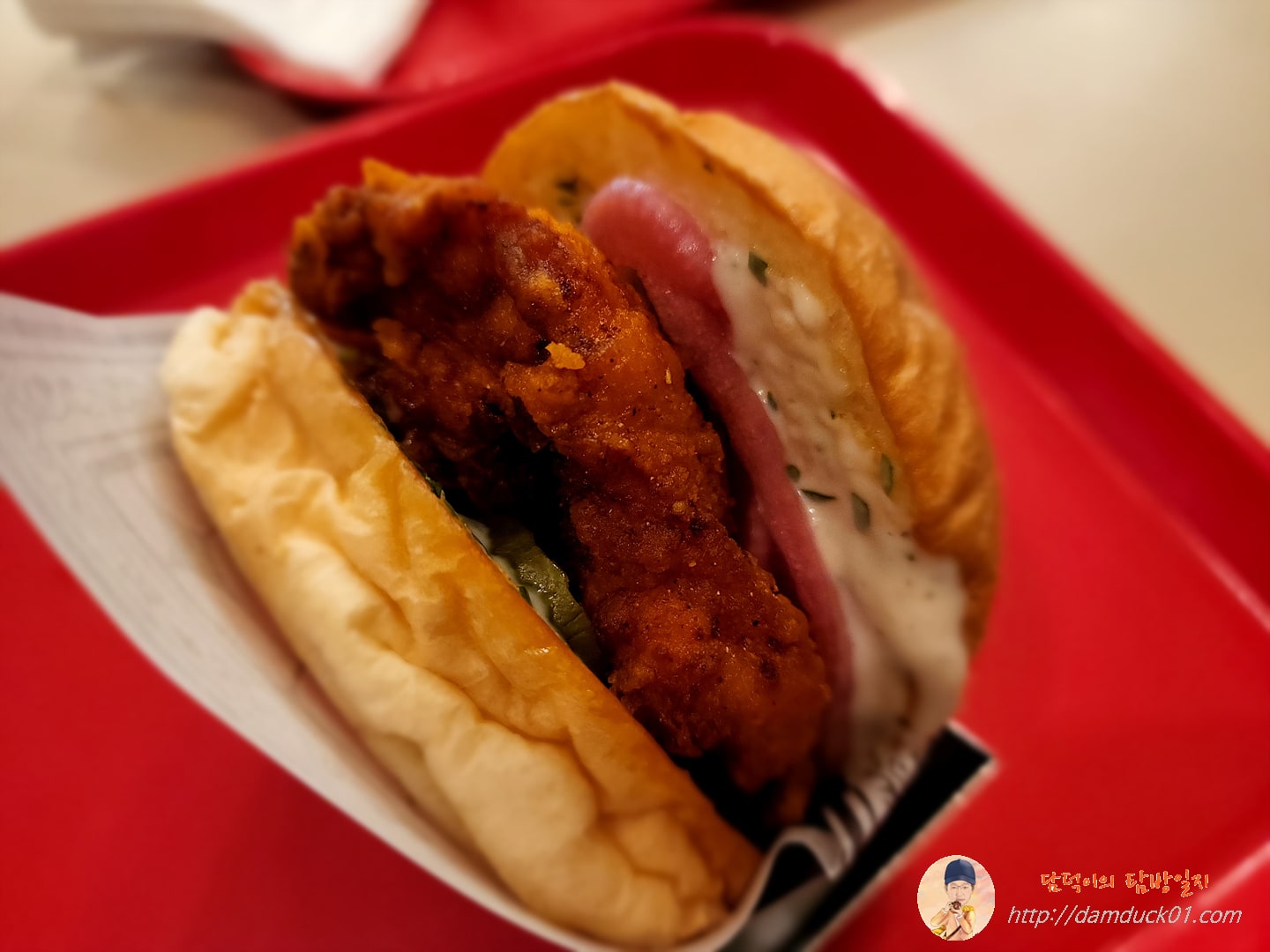 내슈빌 핫 치킨 버거