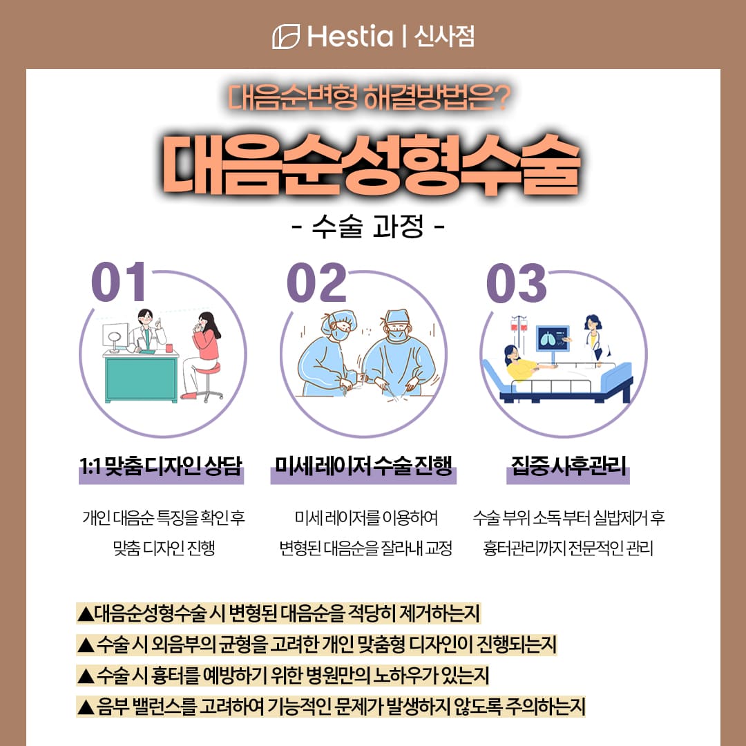 대음순비대 통증 해결방법은?