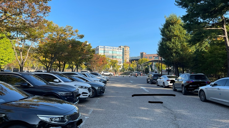 율동공원 주차장 규모