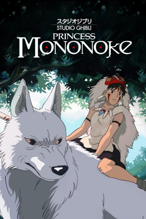 역대 최고의 일본 영화 - 프린세스 모노노케