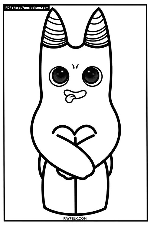 반반유치원 색칠공부 도안