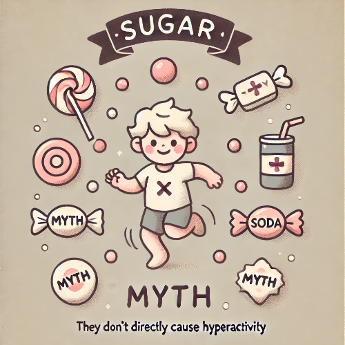 sugar, overactivity