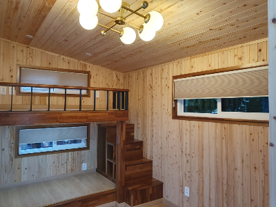 컨테이너하우스 내부