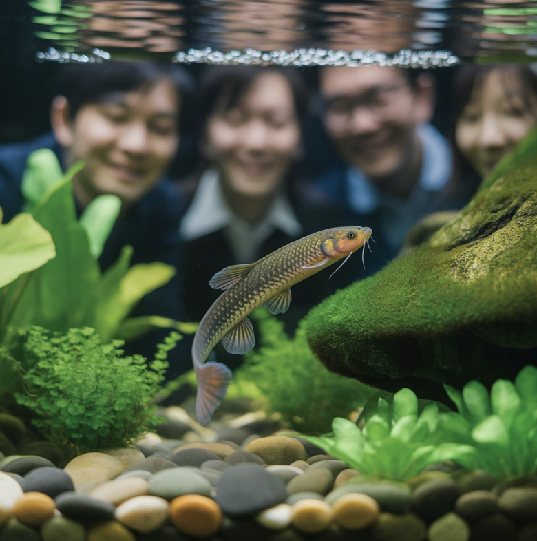 어항 - '강력한 물살'과 '풍부한 산소'