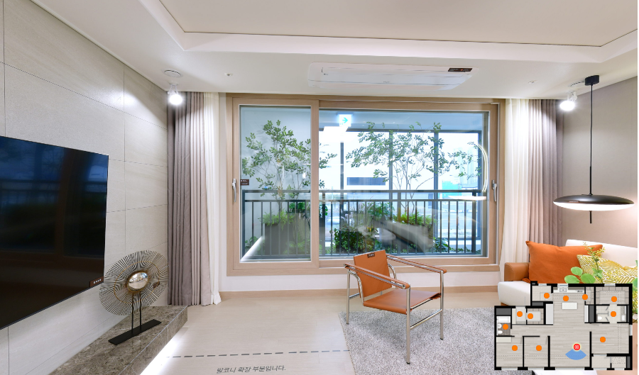 군산 신역세권 한라비발디 센트로 - 난간구조