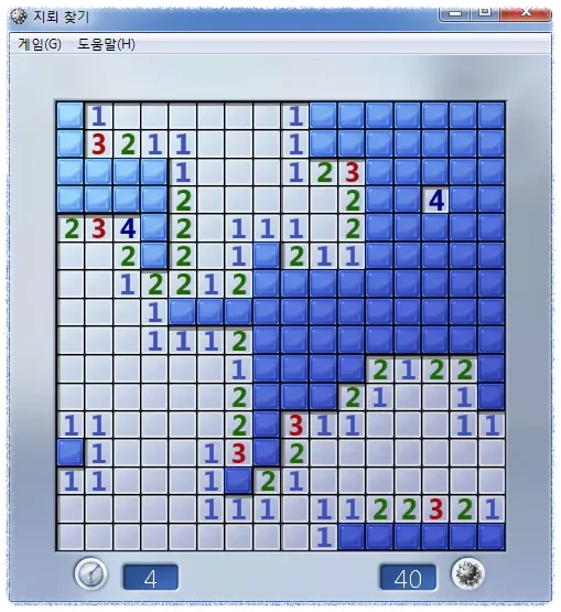 지뢰찾기 게임 팁 안내